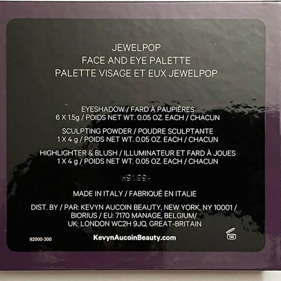 KEVYN AUCOIN JEWEL POP FACE AND EYE PALETTE - Picture 4 of 5